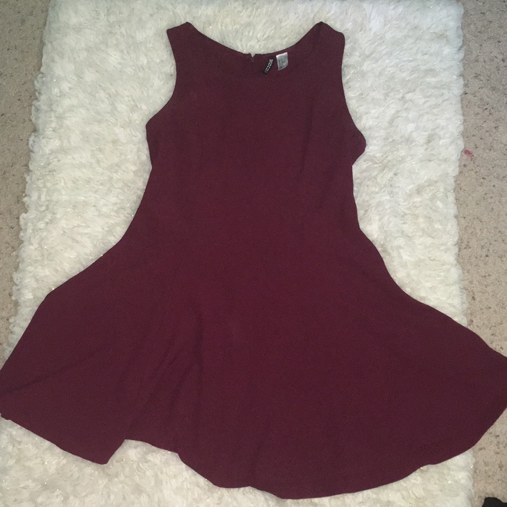 Maroon Dress